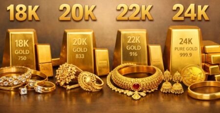 18K 20K 22K 24K Gold Comparison - Sona Chandi Buyers