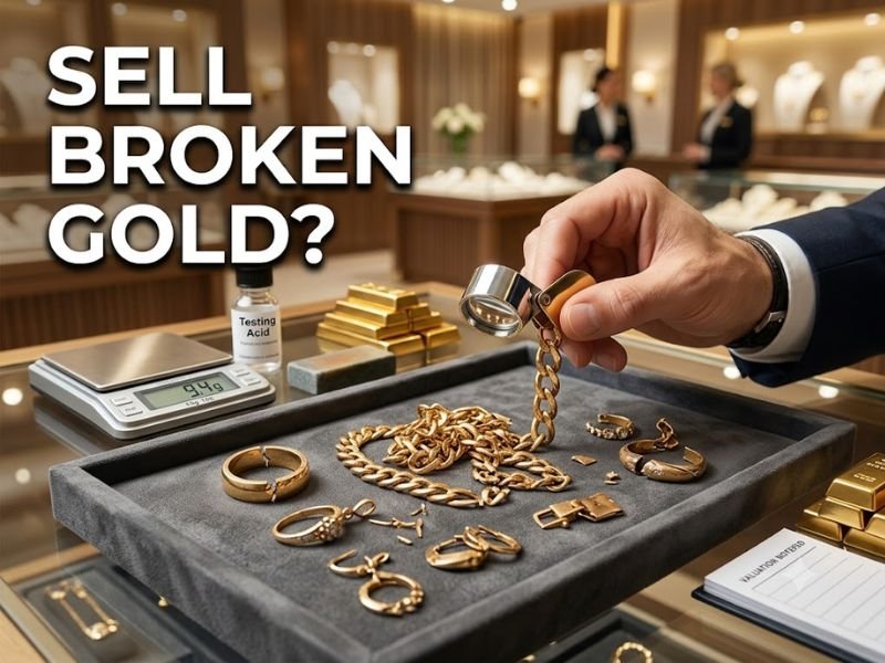 Sell Broken Gold Jewellery